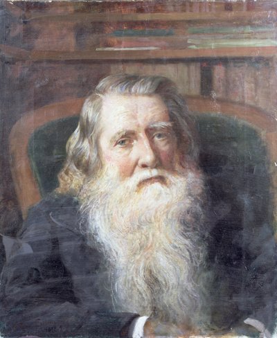 Portrait of John Ruskin by Joseph Severn